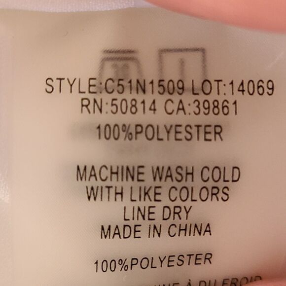 Elie Tahari Soft White Split Neckline Long Sleeve Blouse Size M - Picture 9 of 12